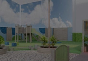 A 3d rendering of a children’s play area.